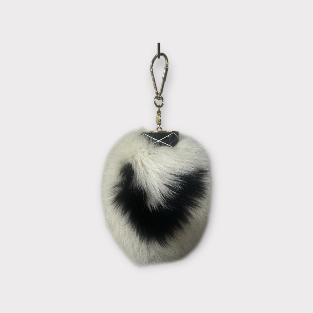 Louis Vuitton Fuzzy V Fox Fur Bag Charm